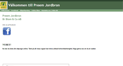 Desktop Screenshot of preemjordbron.se